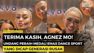 Terima Kasih, Agnez Mo! Undang Peraih Medali Emas Dance Sport yang Dicap Generasi Rusak