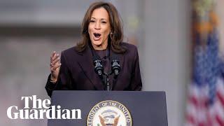 'Do not despair': Kamala Harris delivers concession speech – watch in full