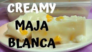 How to cook creamy Maja Blanca - Met's Kitchen