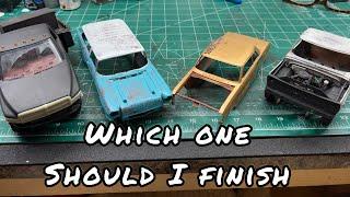 You (the viewers) choose which weathered scale model car should I finish ep#68