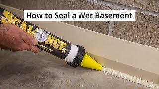 How to Seal a Wet Basement Water-tight • DIY Basement Waterproofing