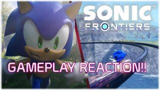 BEST 3D Sonic Game In A Decade?! - SONIC FRONTIERS FULL OPEN WORLD GAMEPLAY REACTION!!