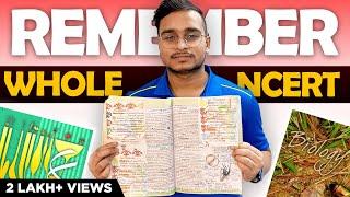 How I scientifically memorised whole Biology for NEET Exam | Revise faster , Retain longer | AIIMS