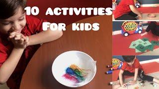 10 Lockdown Activities for Kids | Activities for Toddler | Lockdown Time Activities | Indoor Game