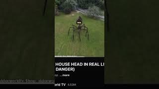 HOUSE HEAD ATTACKED MY DRONE! #trevorhenderson #househead