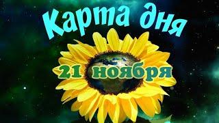 Карта дня21 ноября Пасьянс. Тайм-код в описании