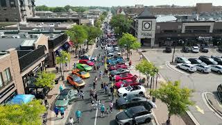 2023 Edina Car Show: Live Drone Footage #1