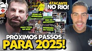 BUSCA PELO TÉCNICO PARA 2025, TRIO DE REFORÇOS DO BOTAFOGO, PRIMEIRAS CONTRATAÇÕES E MUITO+