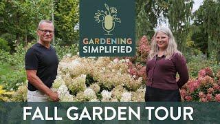 Gardening Simplified Show - Fall Garden Tour 2023