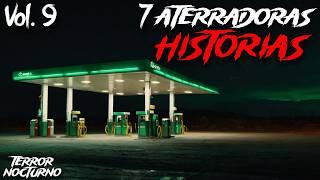 1 HORA DE HISTORIAS DE TERROR GASOLINERAS Vol. 9 l Terror Nocturno