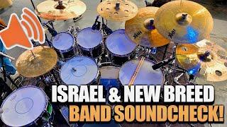 Israel Houghton & New Breed Band Soundcheck | Carlin Muccular VLOG | Gospel & Worship Musician Bands