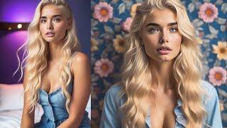 Ai LooKbook Ukrainian exotic girls/AI ART LOOKBOOK 4K