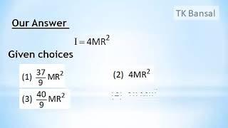 JEE Main solutions 2018 Physics by T K Bansal (Q1 - 6 )