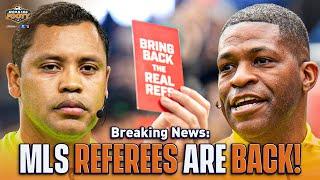 Breaking News: MLS referee lockout ends! | Morning Footy | CBS Sports Golazo