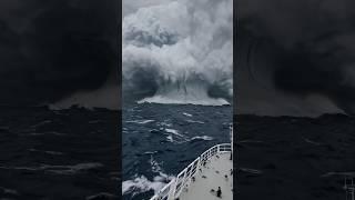 A storm in the Atlantic Ocean #storm #ocean #oceanwaves #waves #шторм