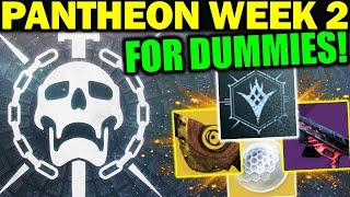 Destiny 2: PANTHEON WEEK 2 RAID FOR DUMMIES! - Complete Guide & Walkthrough!