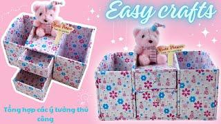 Craft Ideas / Tổng Hợp Các Ý Tưởng Thủ Công / Decor Bàn Học /Tổ Chức Bàn Học/DIY #diy #craft #shorts