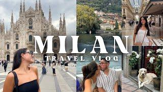 travel vlog: MILAN, ITALY + LAKE COMO DAY TRIP!!