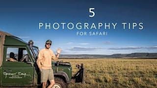 5 WILDLIFE PHOTOGRAPHY TIPS FOR SAFARI