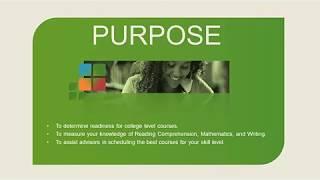 TSI Pre-Assessment Activity Video 2017