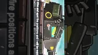 Englieh monster babakha + the nimble one cartoon about tanks song