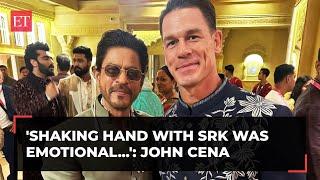 John Cena shares his "starstruck" meeting with Shah Rukh: 'Shaking hand with SRK was emotional...'