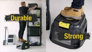 Strata Heavy Duty Step Storage Stool Video