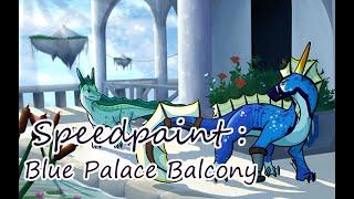 SPEEDPAINT: Nepenthes and Kiselina at the balcony