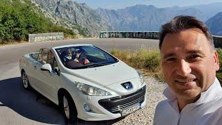 Аренда авто в Черногории. Обзор кабриолета Peugeot 308 от компании "Сел и Поехал"