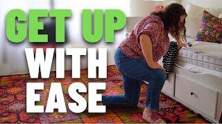Get up from the floor easily with these simple exercises for 55+