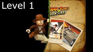 ►Lego Indiana Jones Adventures | Level 1| Boulder scene.