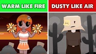 Incredibox Dusty Like Air Vs. Warm Like Fire | Normal Version (New Mod)