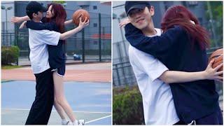 He Falling In Love With His Classmate/Shy Love/Cute Couple/High School Love Story️