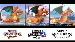 Evolution of Charizard's Moveset in Super Smash Bros. (2008-2018)