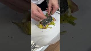 SEA BASS EN PAPILLOTE WITH ARTICHOKESA gourmet meal made easy!