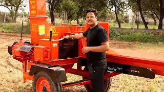 Mahaveer Rafel Machine new modal 2024 गीला व सुखा कुट्टी काटने की नई मशीन #farming #agriculture