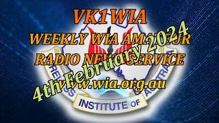 WIA News Broadcast for the 4th of Feb 2024 - Ham Radio News for Amateur Radio Operators by VK1WIA