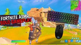 DIERYA DK63 And Logitech G203 ASMR  Brown Switches Chill Keyboard Fortnite Solo Gameplay!!! 