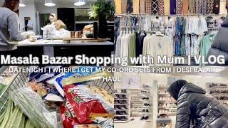 MASALA BAZAR Shopping With Mum | Groceries Haul | Ilford Exchange Mall, Co-Ord Sets, Abaya| VLOG 