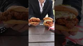 Fast Food vs Gourmet  Chicken Sandwich… Which is better?