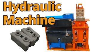 Interlock Hydraulic Brick Machine - Low-cost, efficient brick machine Nepal