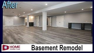 Basement Remodel from KLM Kitchens Baths Floors - Remodeling and Renovation Ideas