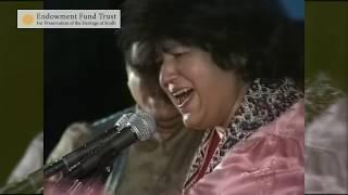 Abida Parveen command performance before Aga Khan on 13-11-1994