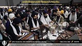 020 Bhai Sangatren Singh Jee London at WednesdayPM Toronto Dec 2024 Annual Akhand Keertan Smaagam