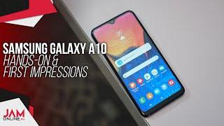 Samsung Galaxy A10 Hands-on and Initial Impressions