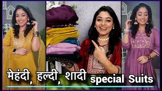 Amazon Kurtiset haul / दबका, चंदेरी, silk Kurtis for weddings/ online shopping with Vaishali Mitra