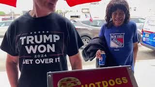 FREE HOT DOGS & HOT TAKES | Raw Long Island Sidewalk Chaos at Mikey Pipes Friday