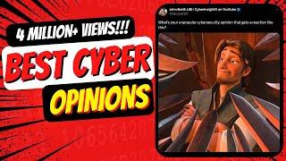 The Best UNPOPULAR Cybersecurity Opinions!!!
