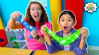 KIDS VS ADULTS School Slime Challenge!!