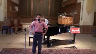 2016 Opus 1 Music Studio Summer Recital - Aidan Chiang, Voice